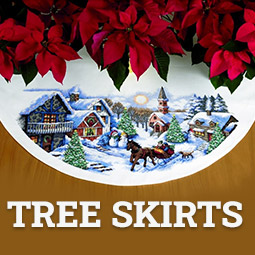 Christmas Tree Skirt Makiing