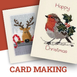Christmas Cross Stitch Card Making