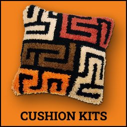 Latch Hook Cushion Kits