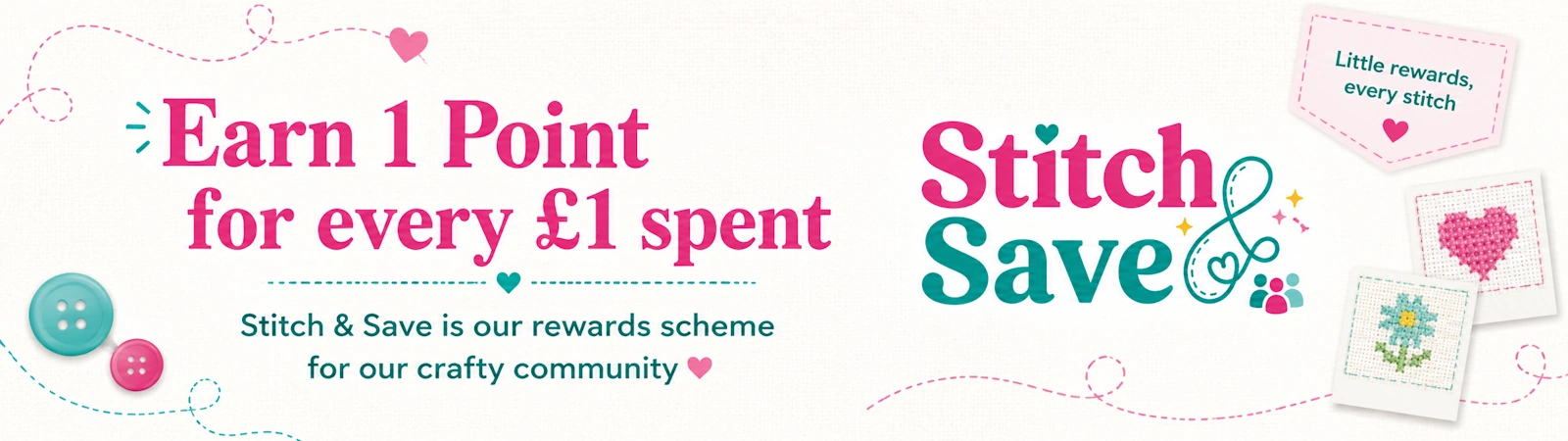 Stitch & Save Points