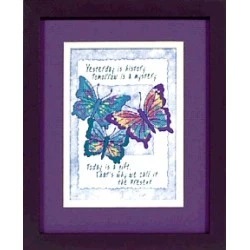 Image 1 of Dimensions Today is a Gift Cross Stitch Kit