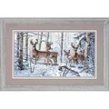 Image of Dimensions Woodland Winter Christmas Cross Stitch Kit