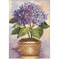 Image of Dimensions Hydrangea in Bloom Cross Stitch Kit