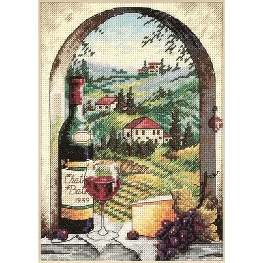 Image 1 of Dimensions Dreaming of Tuscany Cross Stitch Kit