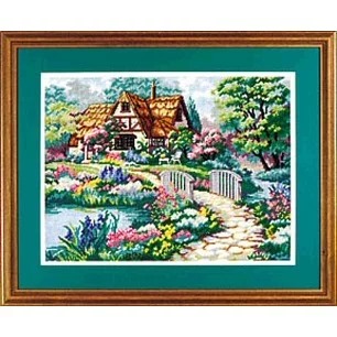 Image 1 of Dimensions Cottage Retreat Tapestry Kit