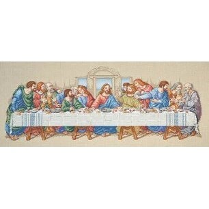 Image 1 of Janlynn The Last Supper Cross Stitch Kit