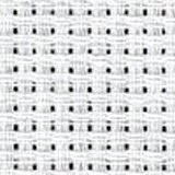 Zweigart Zweibinca - 6 count - 1 White (3712) Fabric