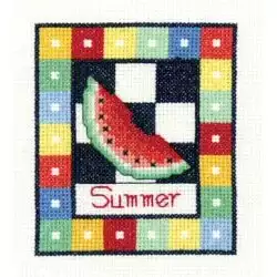Bobbie G Designs Summer Cross Stitch Kit