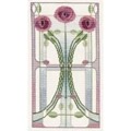 Image of Derwentwater Designs Mackintosh Panel - Rose Bouquet Cross Stitch Kit