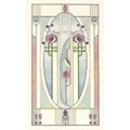 Image of Derwentwater Designs Mackintosh Panel - Love Birds Cross Stitch Kit