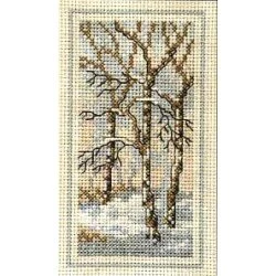 Derwentwater Designs 18 Woodland Winter Cross Stitch Kit