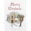 Image of Derwentwater Designs The Church Christmas Cross Stitch Kit