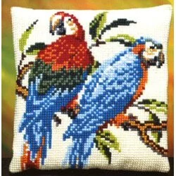 Pako Two Parrots Cross Stitch Kit