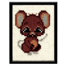 Pako Mouse Cross Stitch Kit