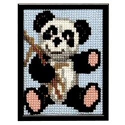 Image 1 of Pako Panda Cross Stitch Kit