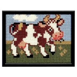 Image 1 of Pako Cow Cross Stitch Kit