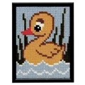 Image of Pako Duckling Swimming Cross Stitch Kit