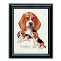 Image of Pako Beagles Cross Stitch Kit