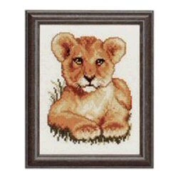 Pako Lion Cub Cross Stitch Kit