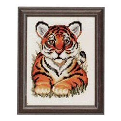 Pako Tiger Cub Cross Stitch Kit