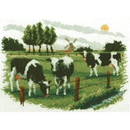 Pako Cows Grazing Cross Stitch Kit