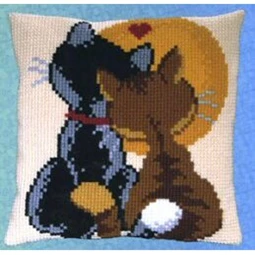 Pako Cats in Love Cross Stitch Kit