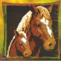 Pako Mare and Foal Cross Stitch Kit