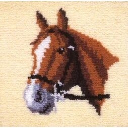Image 1 of Pako Horse Latch Hook Rug Kit
