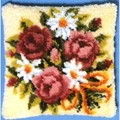 Image of Pako Flowers Latch Hook Rug Kit