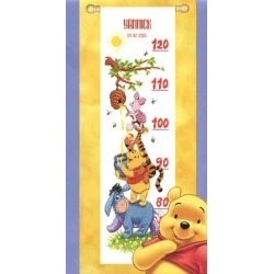 Image 1 of Vervaco Collecting Honey Height Chart Cross Stitch Kit
