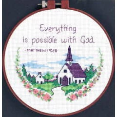 Dimensions Everything Is Possible Cross Stitch Kit