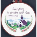 Image of Dimensions Everything Is Possible Cross Stitch Kit