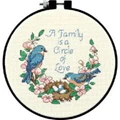Image of Dimensions Family Love Cross Stitch Kit