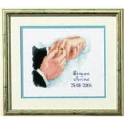 Image 1 of Vervaco Engagement Ring Cross Stitch Kit