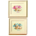 Image of Vervaco Baby Shoes Birth Sampler Cross Stitch Kit