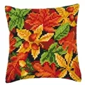 Image of Vervaco Autumn Leaves Cross Stitch Kit