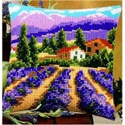 Vervaco Lavender Fields Cross Stitch Kit