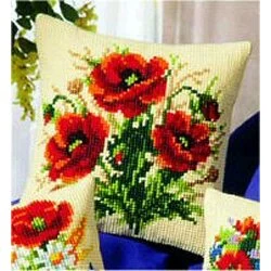 Vervaco Poppies Cross Stitch Kit