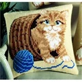 Image of Vervaco Kitten and Wool Cross Stitch