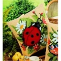 Image of Vervaco Ladybird Cross Stitch Kit