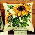 Image of Vervaco Sunflower Cross Stitch Kit