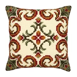 Vervaco Geometric Design Curls Cross Stitch Kit