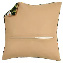 Cushion Back Square 45cm with Zipper - Natural Beige