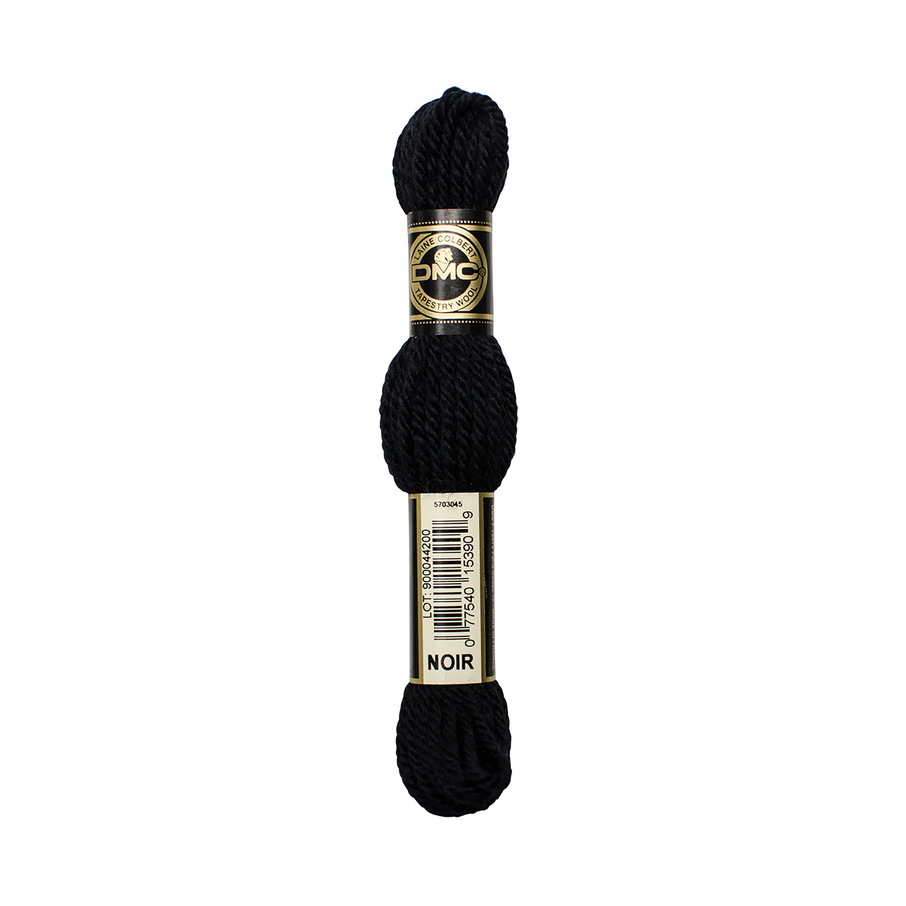 DMC Tapestry Wool Black Colour