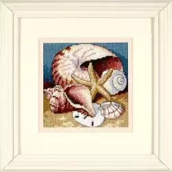 Image 1 of Dimensions Shell Collage Tapestry Kit