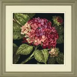 Image 1 of Dimensions Hydrangea Bloom Tapestry Kit