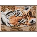 Image of Dimensions Beguiling Tiger Cross Stitch Kit
