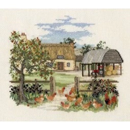Derwentwater Designs Appletree Farm Cross Stitch Kit