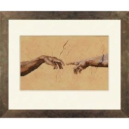 Lanarte The Creation (Two Hands) Cross Stitch Kit
