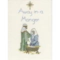 Image of Derwentwater Designs Away in a Manger Christmas Cross Stitch Kit